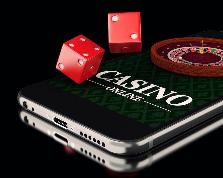 Live dealer table and slot game menu